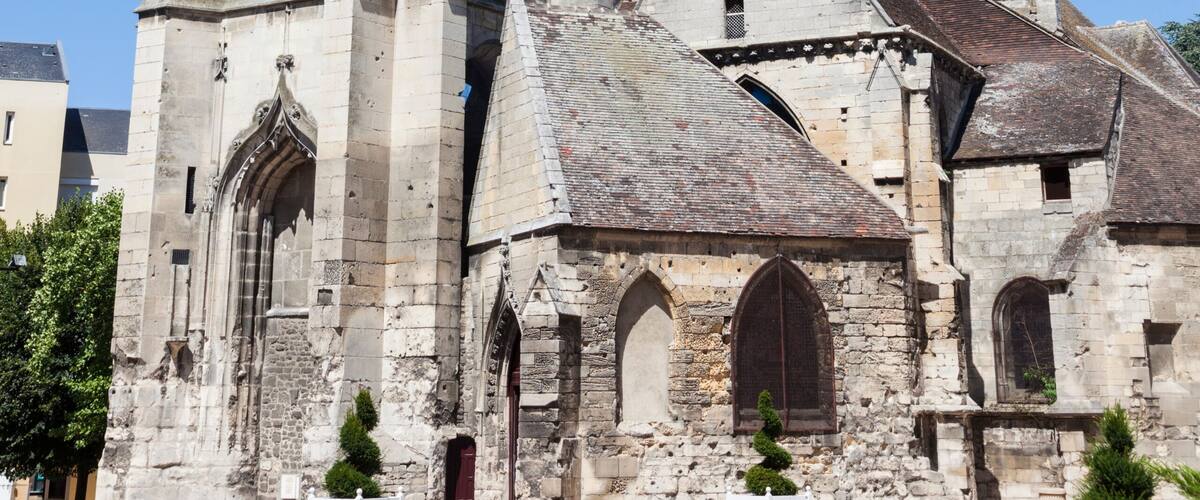 Church Saint Medard in Creil