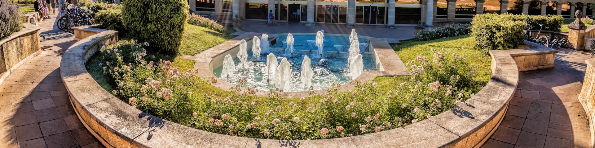 Gréoux les Bains, Spa in Provence, France