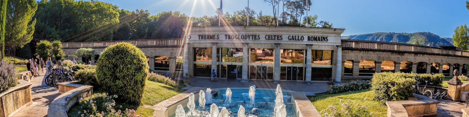 Gréoux les Bains, Spa in Provence, France