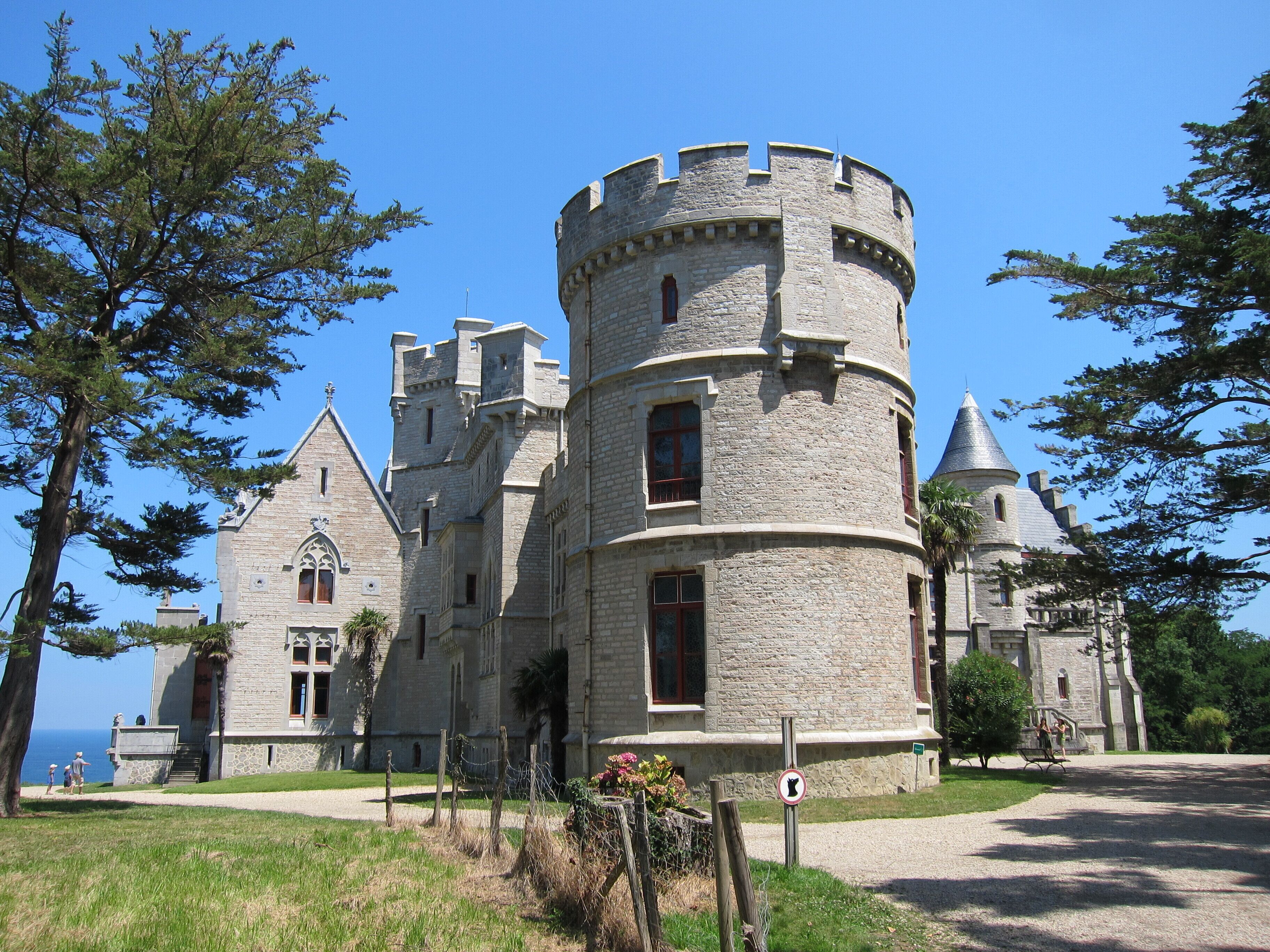 Château d'Abbadie, Hendaye, Pyrénées-Atlantiques, France
