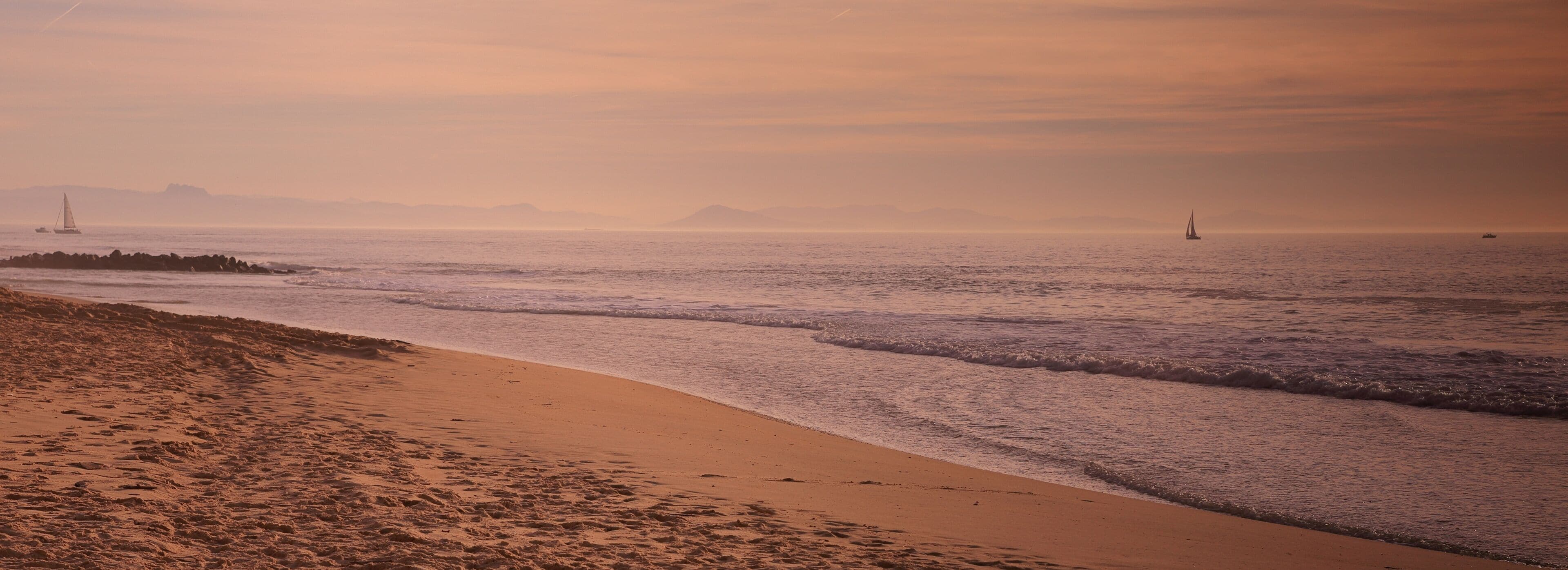 Twilight in Hossegor-France