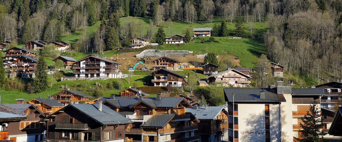 In Les Gets , sky resort