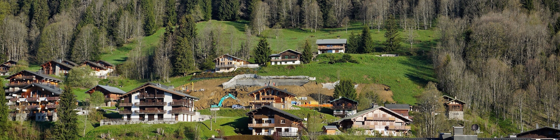 In Les Gets , sky resort