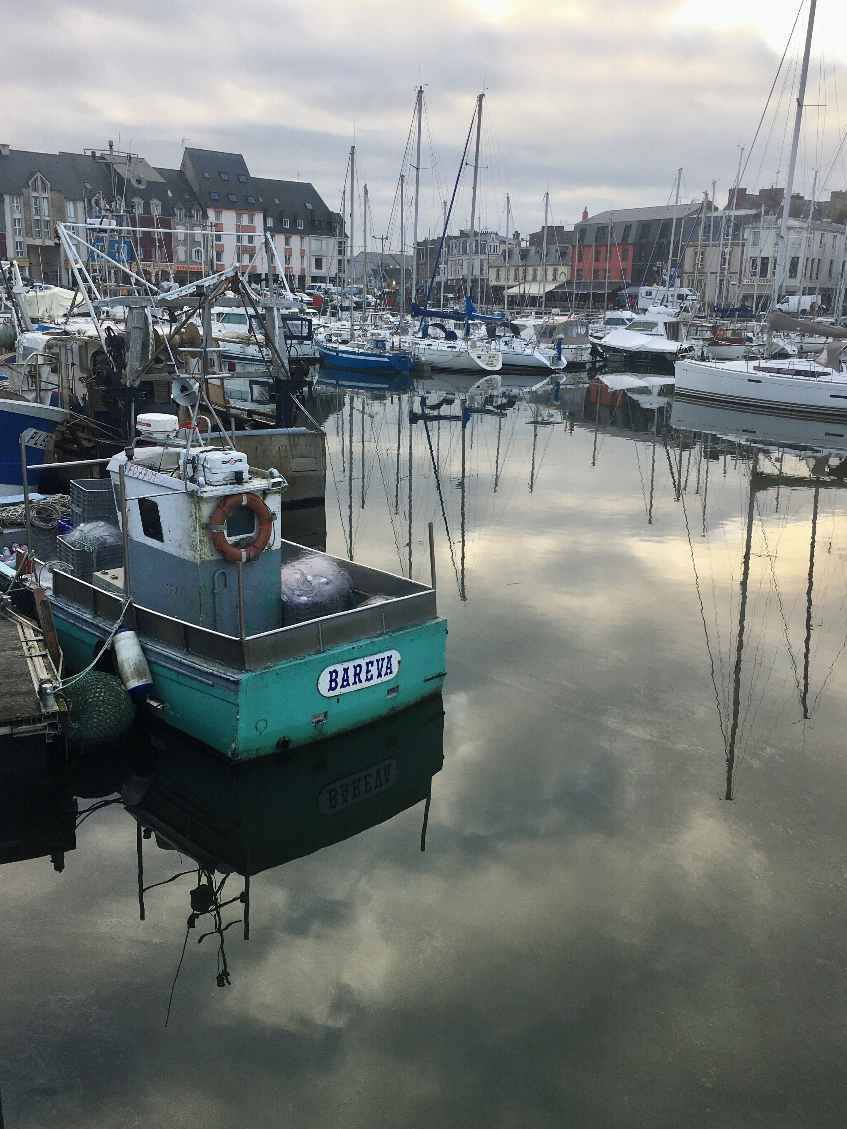 The marina of Paimpol, Côtes-d’Armor, Brittany