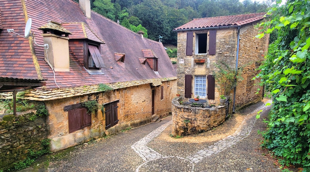 Beynac-et-Cazenac, village en pierres ocres dans le Périgord noir en Franc