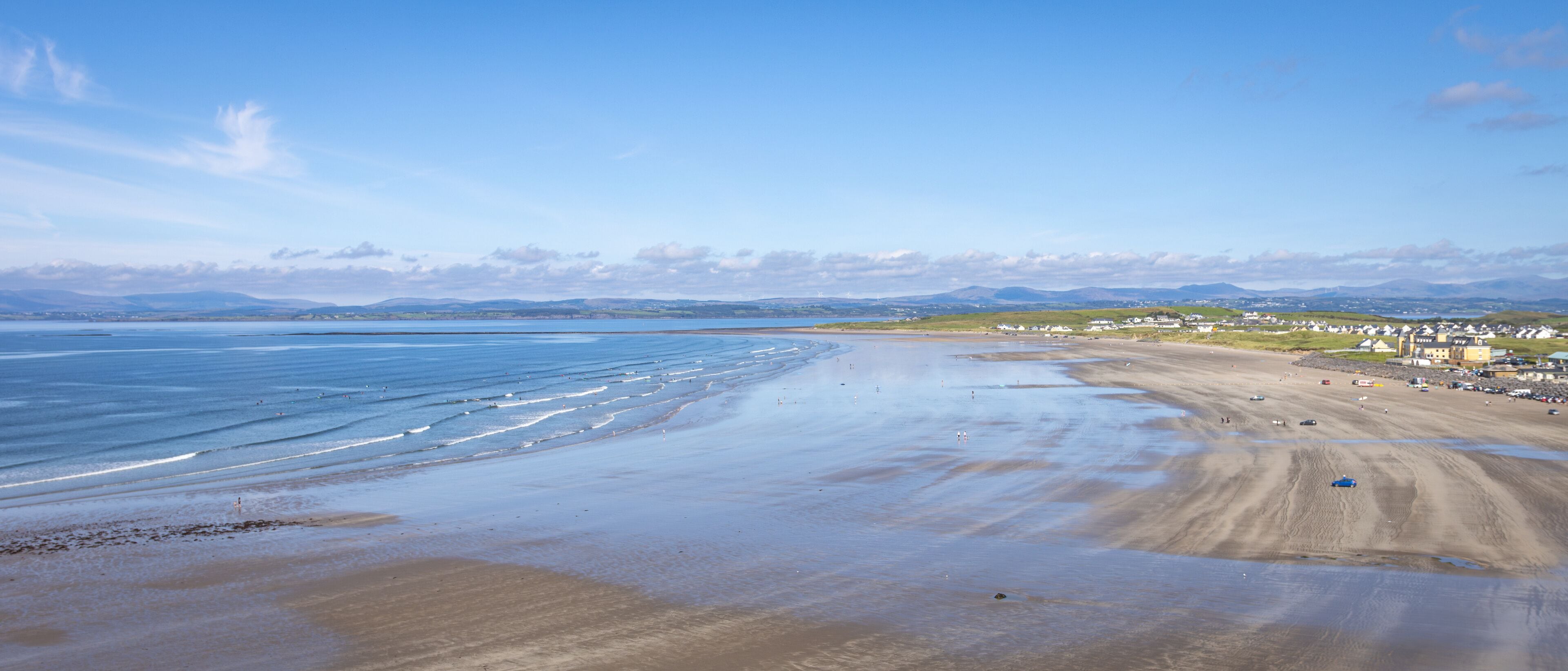 Rossnowlagh, Ireland - September 2 2023 "Wild Atlantic Way - Rossnowlagh Beach"