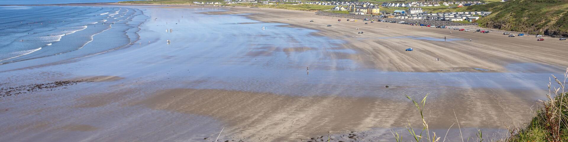 Rossnowlagh, Ireland - September 2 2023 "Wild Atlantic Way - Rossnowlagh Beach"