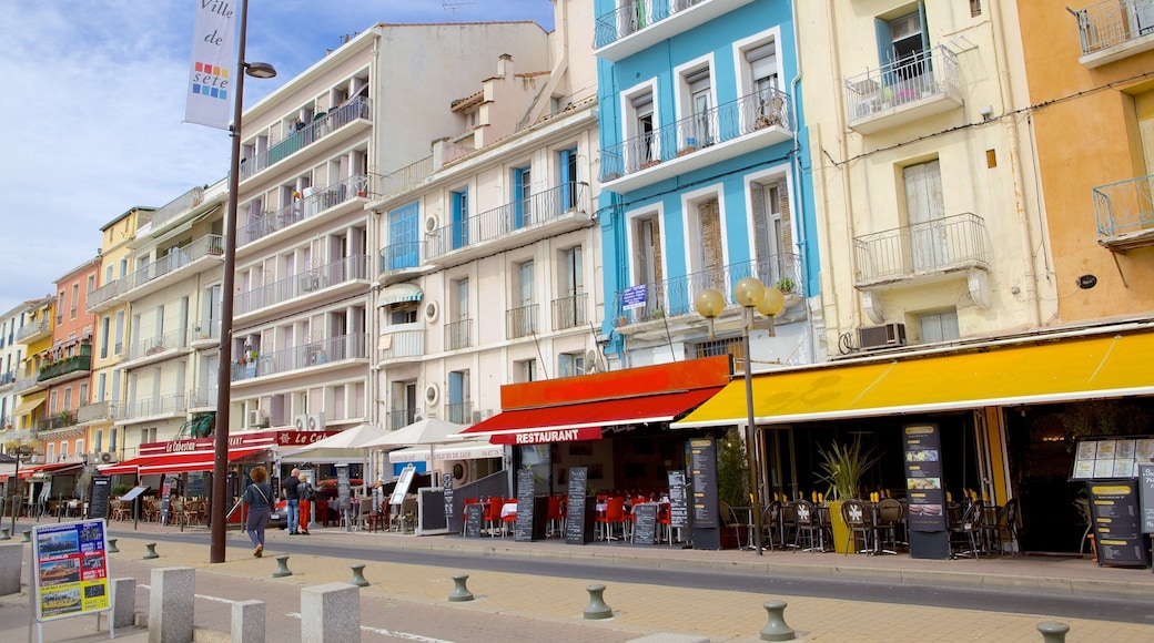 Sete featuring street scenes