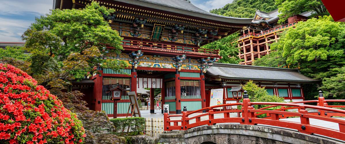 Yutoku Inari Shrine, famous shrine dedicated to Inari in Kashima, Saga, Kyushu.