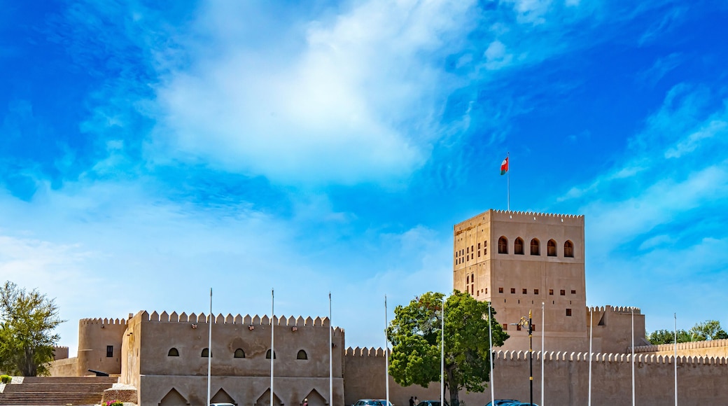 The fort at Al-Hujrah in Sohar, Oman