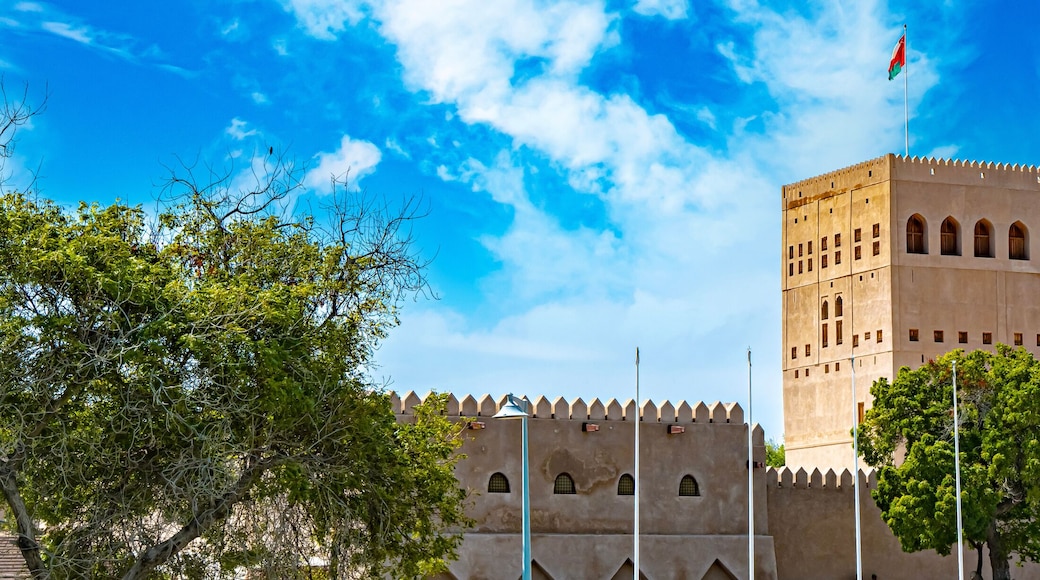 The fort at Al-Hujrah in Sohar, Oman