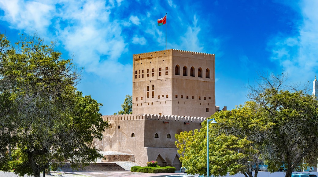 The fort at Al-Hujrah in Sohar, Oman