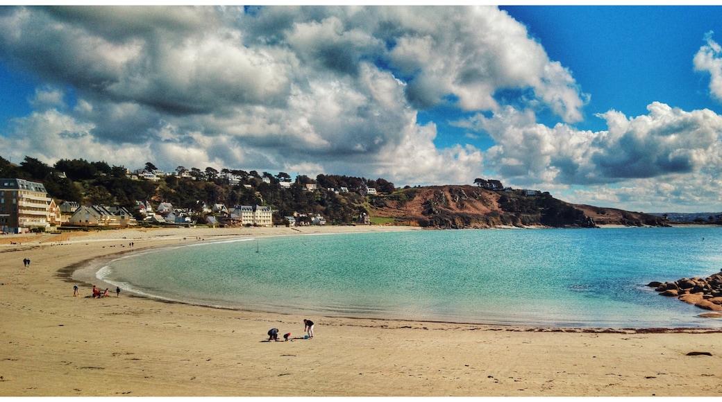 Plage de Trébeurden.