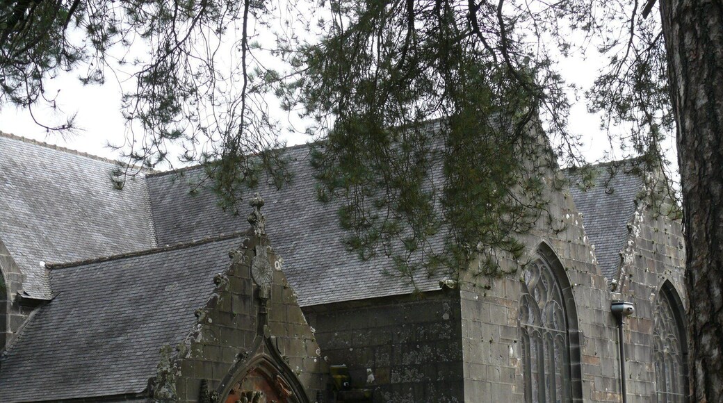 Our-Lady-of-Rumengol's church of Le Faou (Finistère, Bretagne, France).