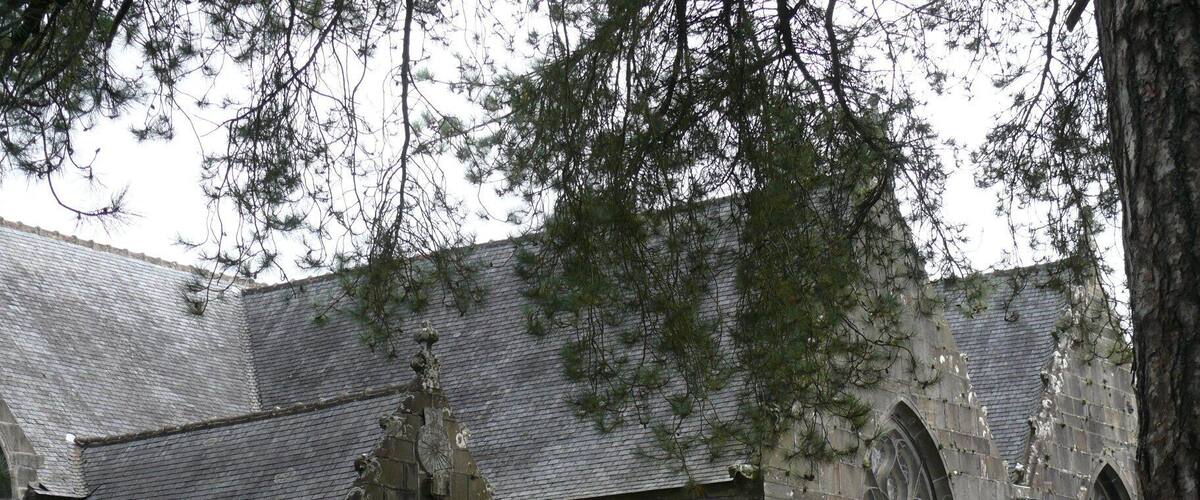 Our-Lady-of-Rumengol's church of Le Faou (Finistère, Bretagne, France).