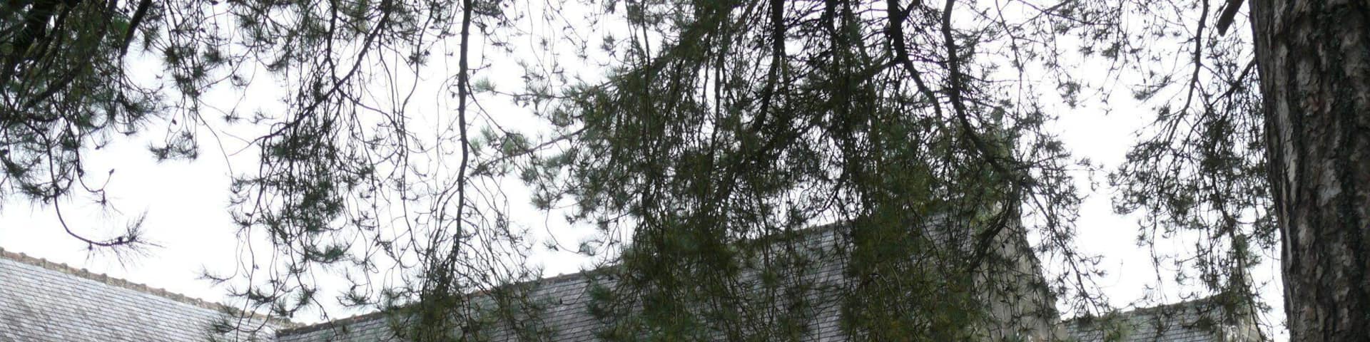 Our-Lady-of-Rumengol's church of Le Faou (Finistère, Bretagne, France).