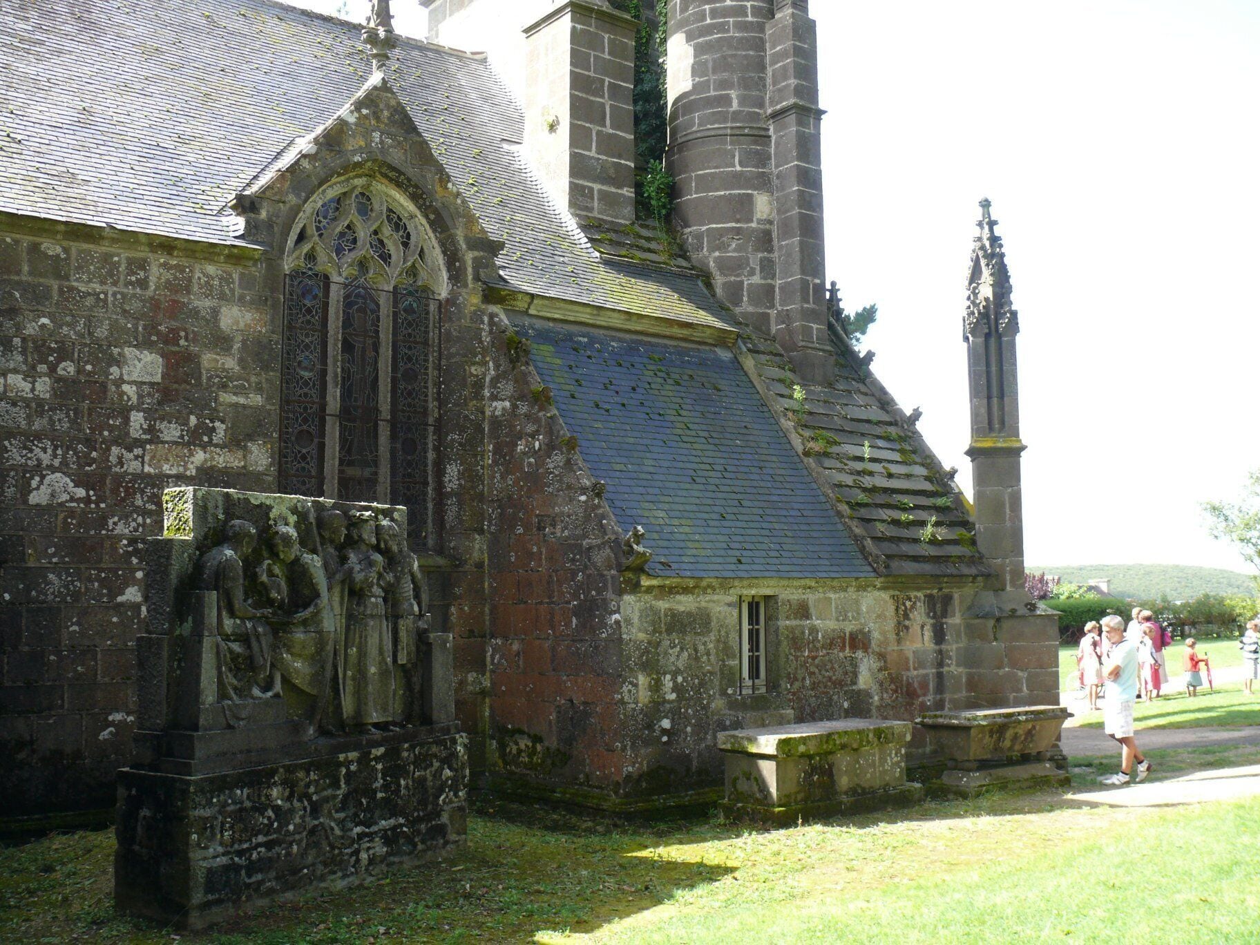Our-Lady-of-Rumengol's church of Le Faou (Finistère, Bretagne, France).