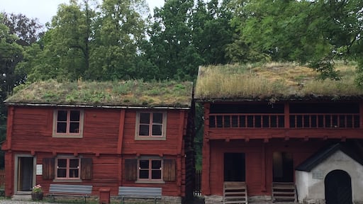 Typica old Swedish house in Örebro