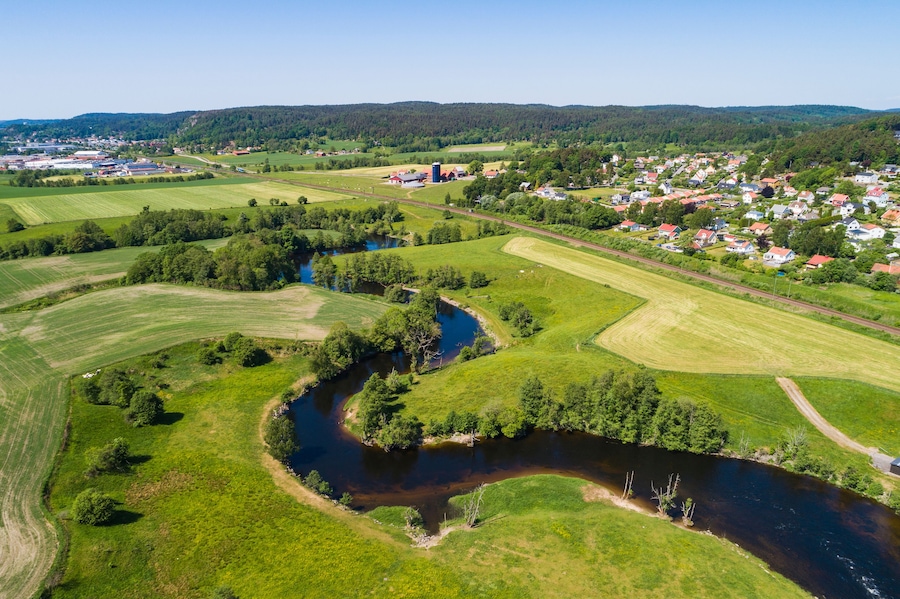 Landscape with river