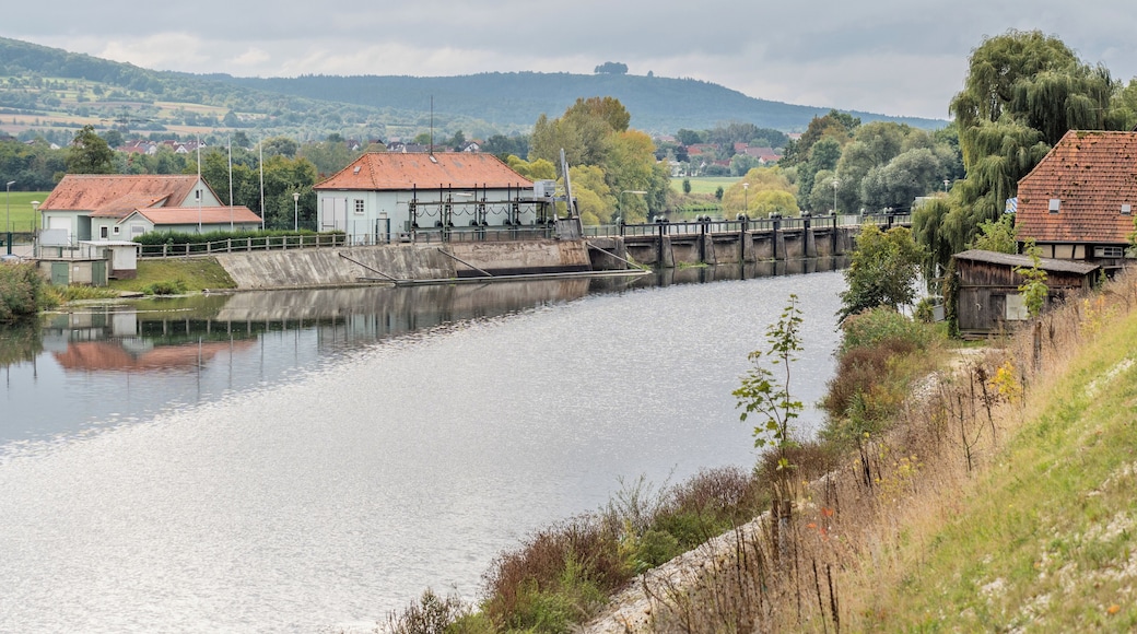 Hydroelectric power plant in Hausen near Bad Staffelstein