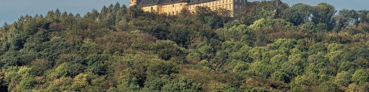 Banz monestary seen Reundorf