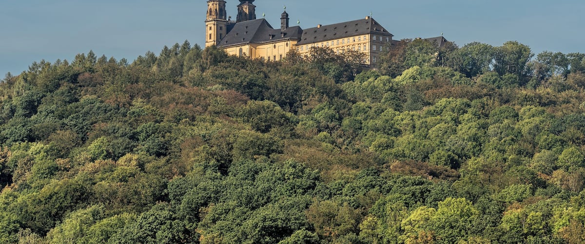 Banz monestary seen Reundorf