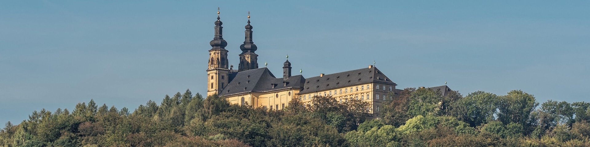 Banz monestary seen Reundorf