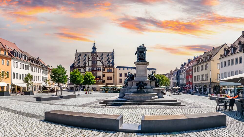 Altstadt, Schweinfurt, Bayern, Deutschland