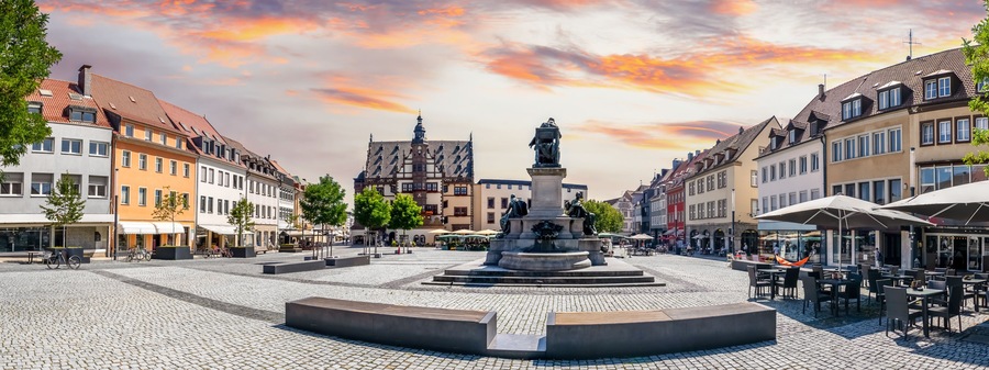 Altstadt, Schweinfurt, Bayern, Deutschland
