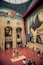 The entrance hall of Salvador Dalí ´s own museum. Note Abe Lincoln