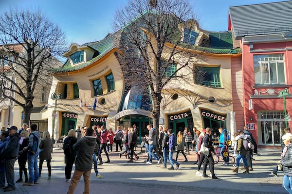 Believe it or not this is totally real!
#Crookedhouse Krzywy Domek in Sopot, Poland!
#trovember