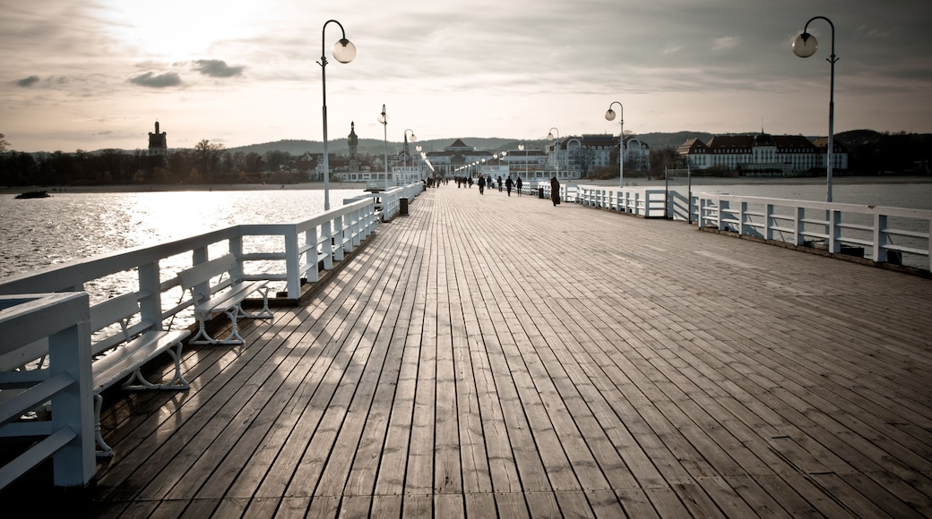 wooden pier