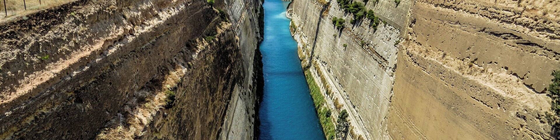 Corinth Canal, Greece.