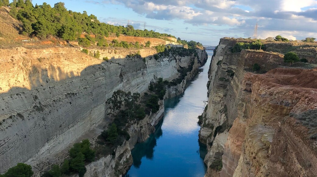 Corinth Canal in Greece