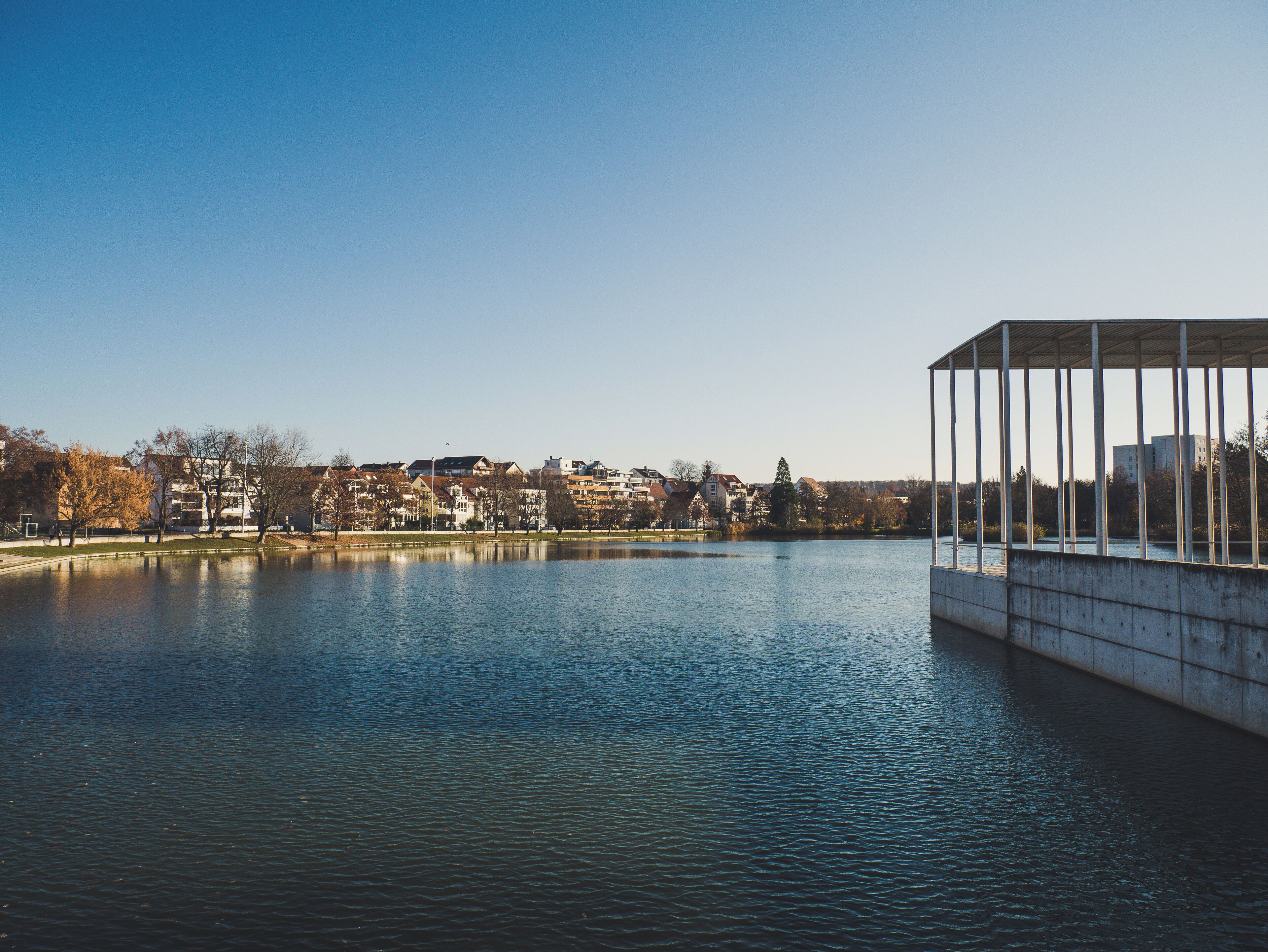 The nice lake in the city center of the otherwise not very photogenic city of Böblingen. 