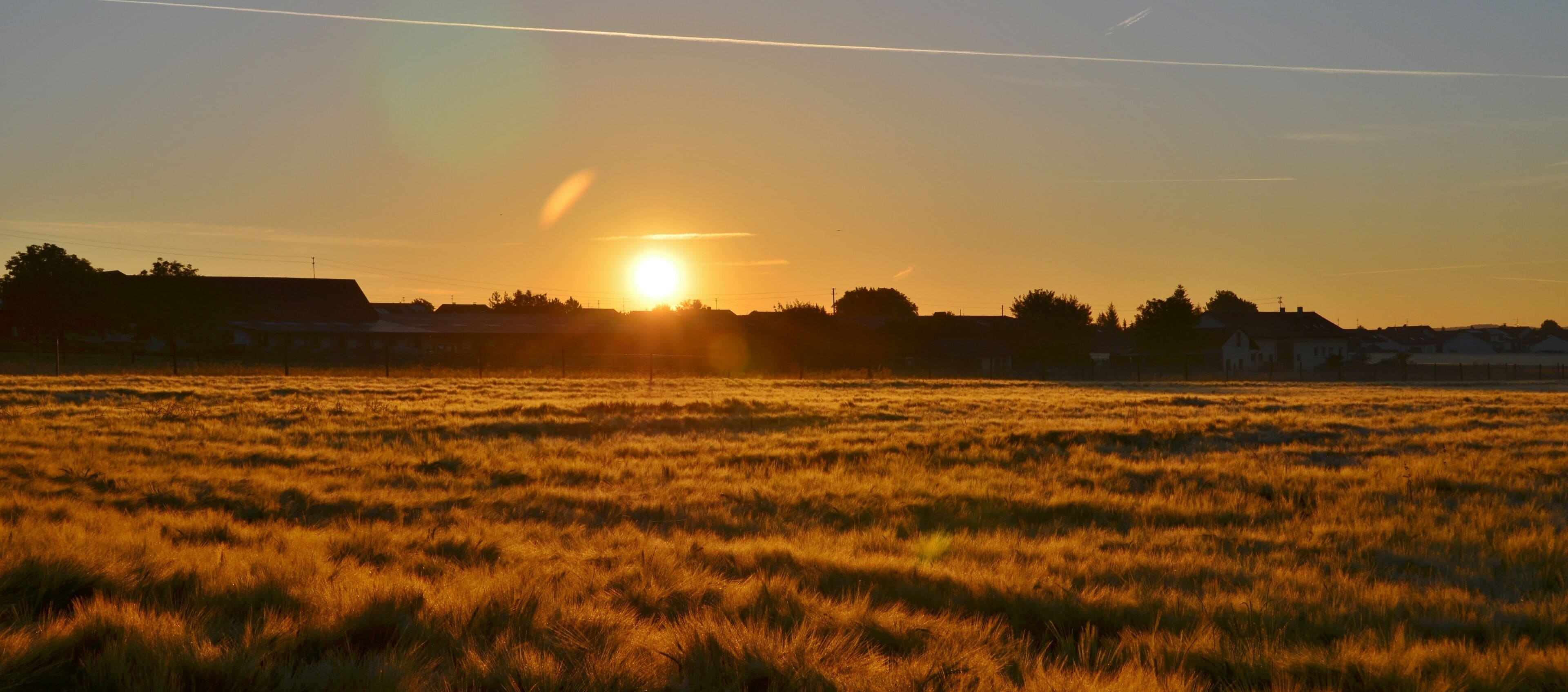 Sonnenaufgang über Dagersheim