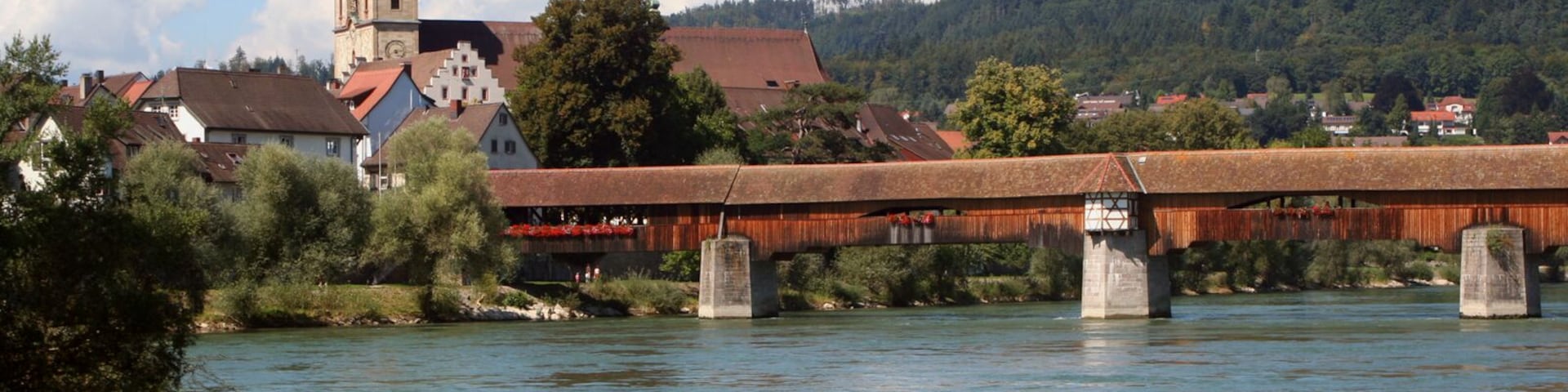 Holzbrücke bei Bad Säckingen...