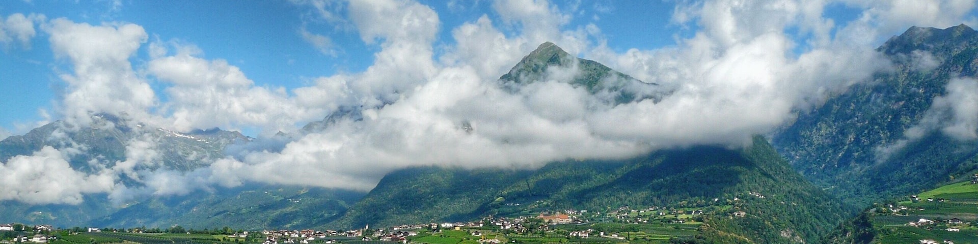 View at Tirolo,Italy