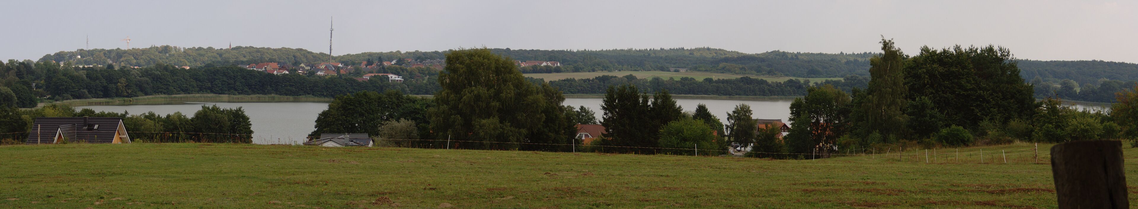Jezioro Gothensee, część północna, widok od zachodu