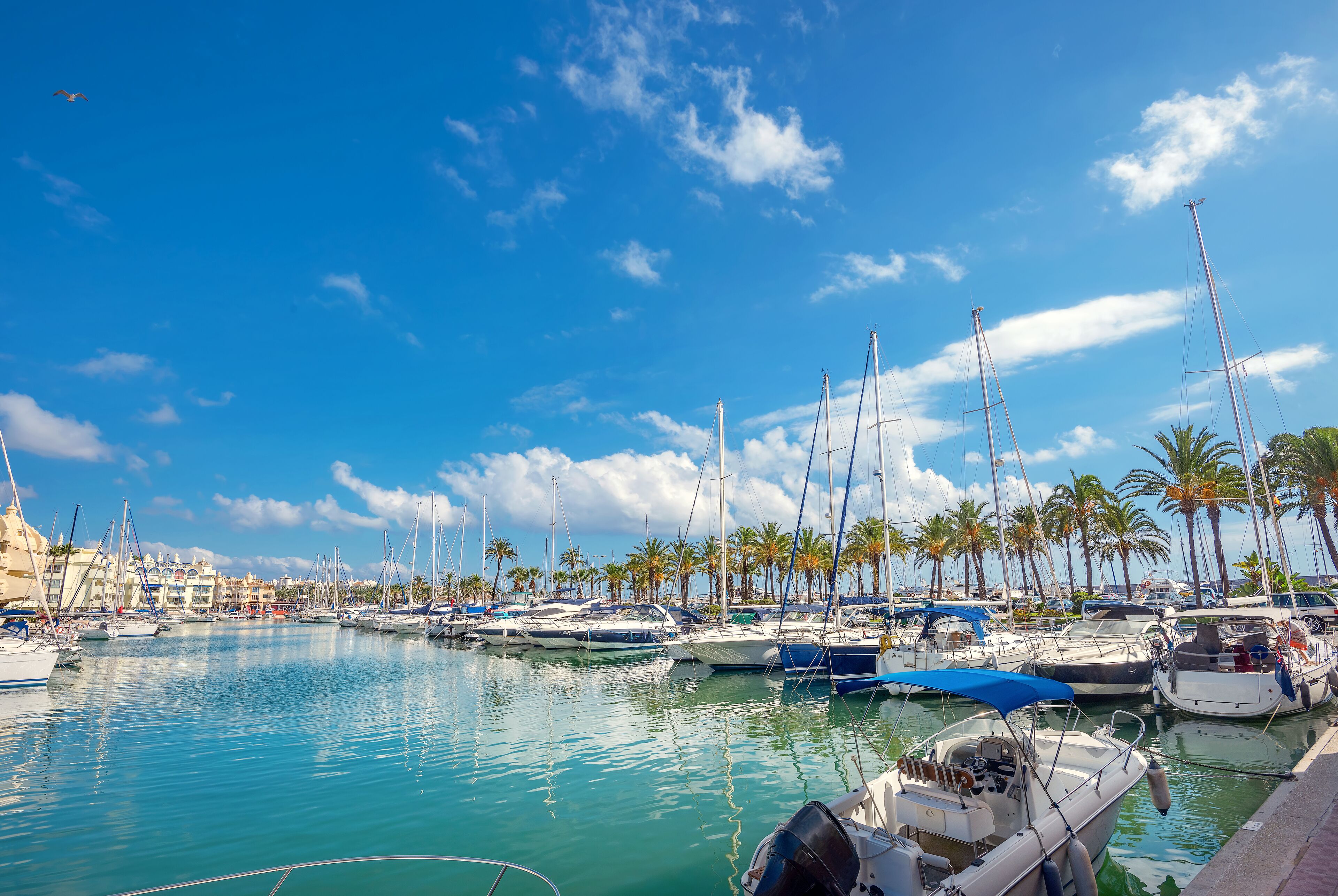 Puerto Marina in Benalmadena. Costa del Sol, Malaga province, Andalusia, Spain; Shutterstock ID 533666242
