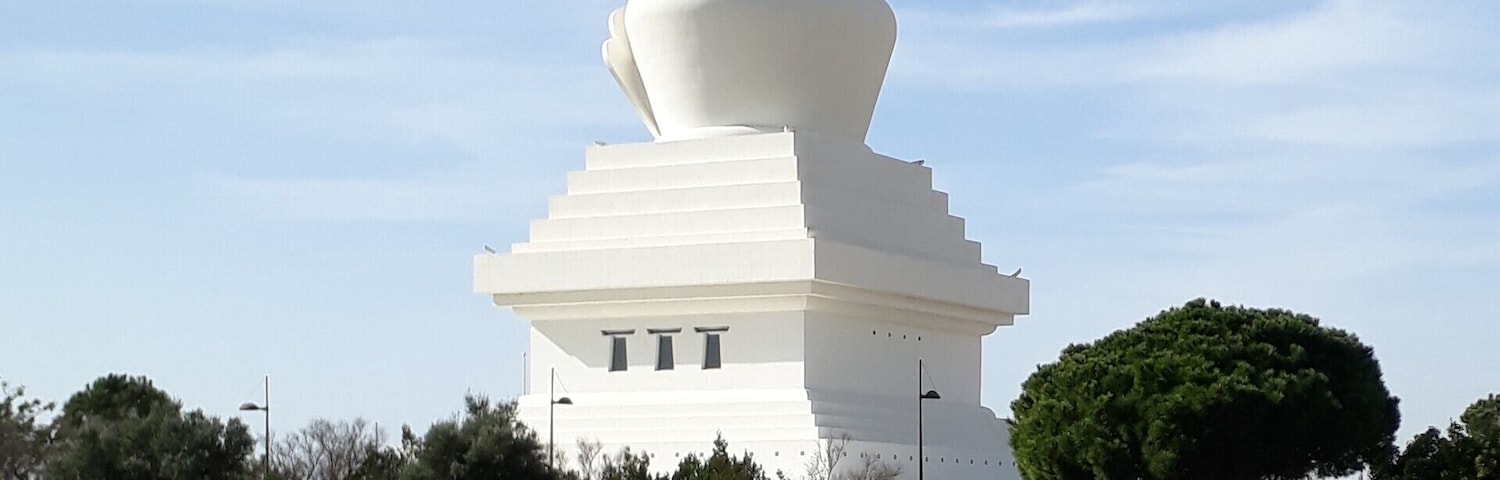 Stupa of Enlightenment near Benalmádena, Spain