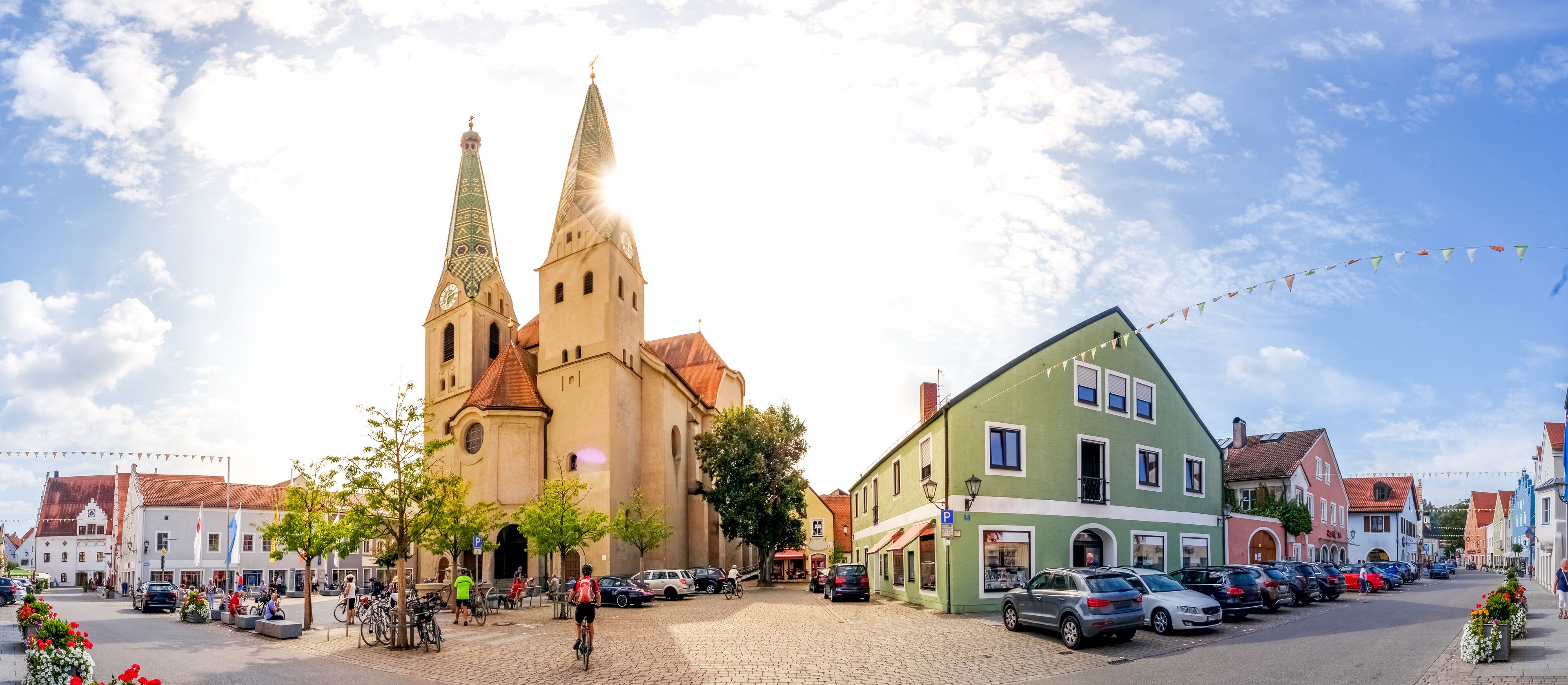 Sankt Walburga Kirche, Beilngries, Bayern, Deutschland 