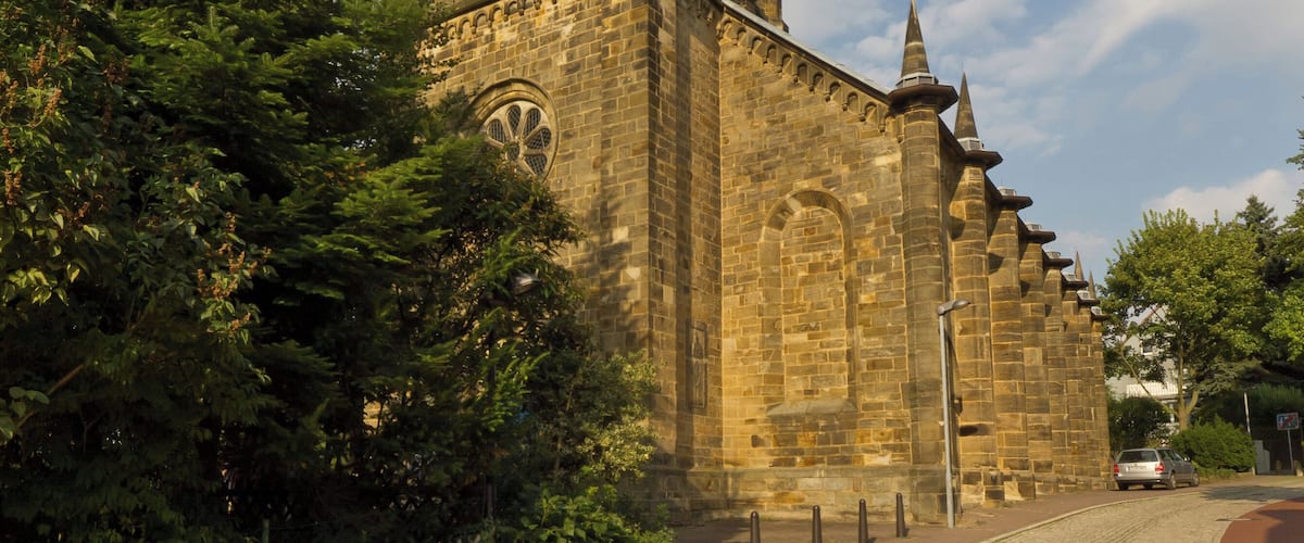 Saint Gotthard Church in Bad Nenndorf, Lower Saxony, Germany