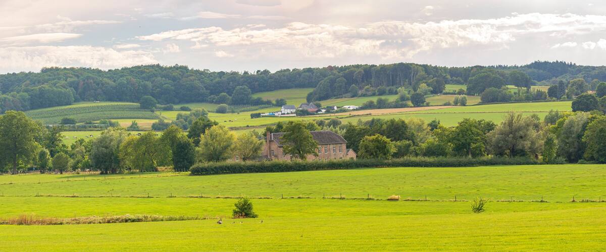 Best of Limburg landscape, beautiful green scenery
