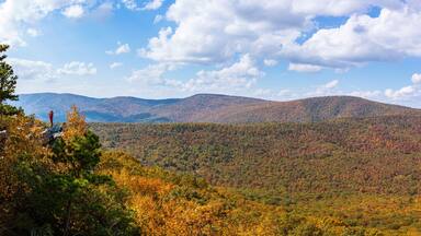 Panoramic view from Tibbet Knob, West Virginia
