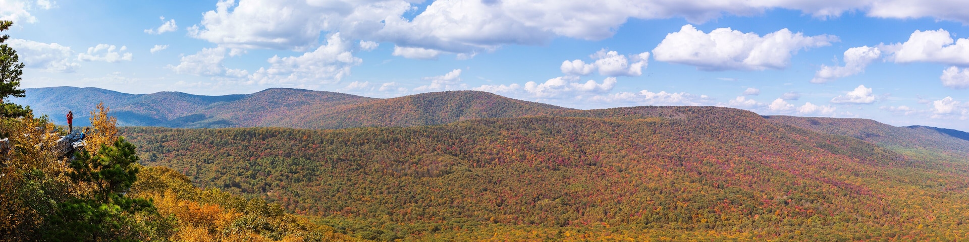Panoramic view from Tibbet Knob, West Virginia