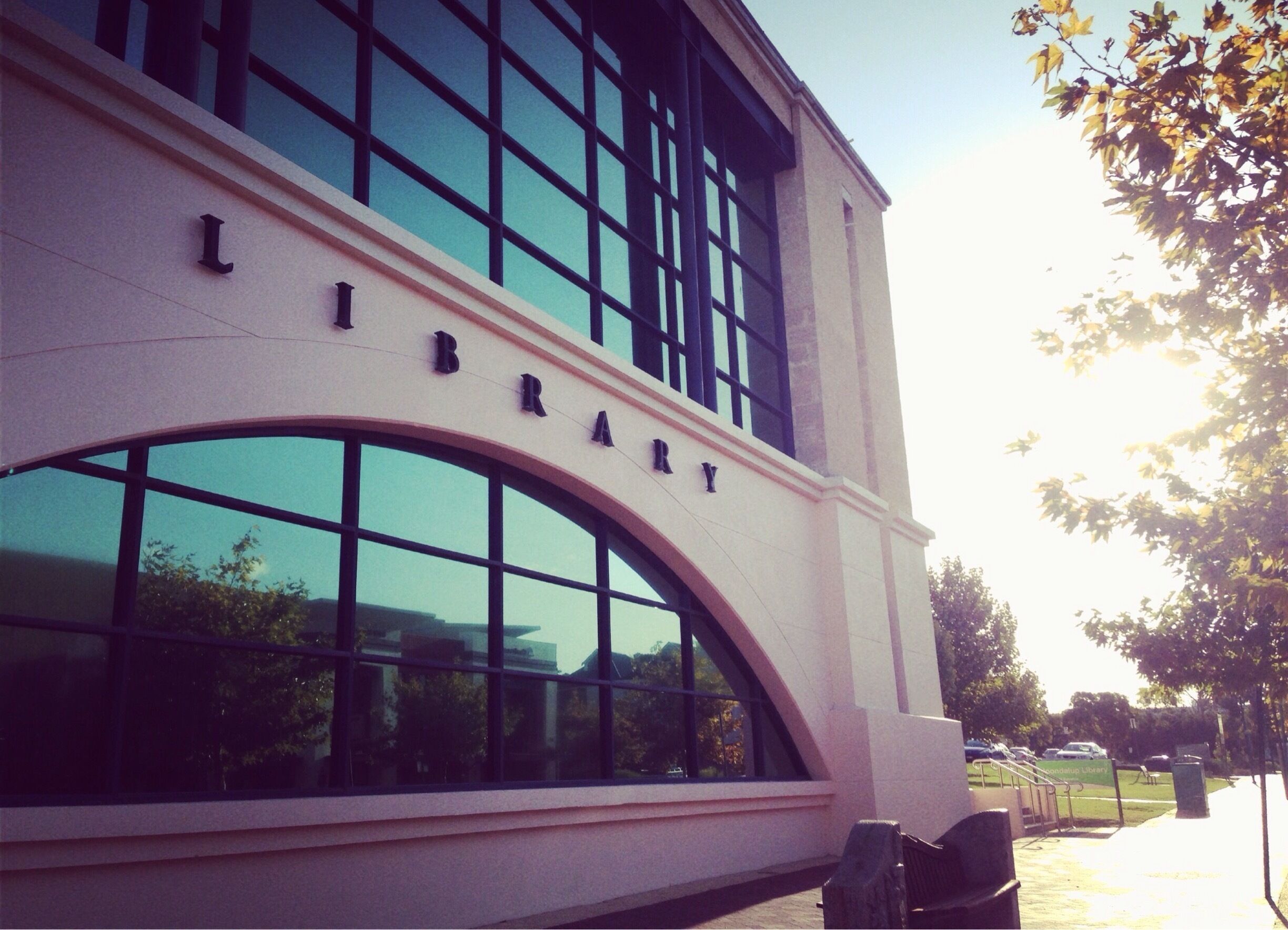 The library in Joondalup.