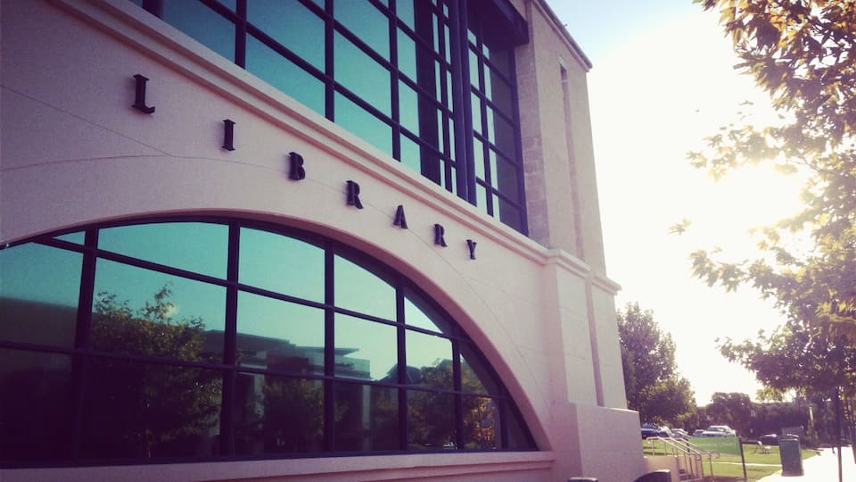 The library in Joondalup.