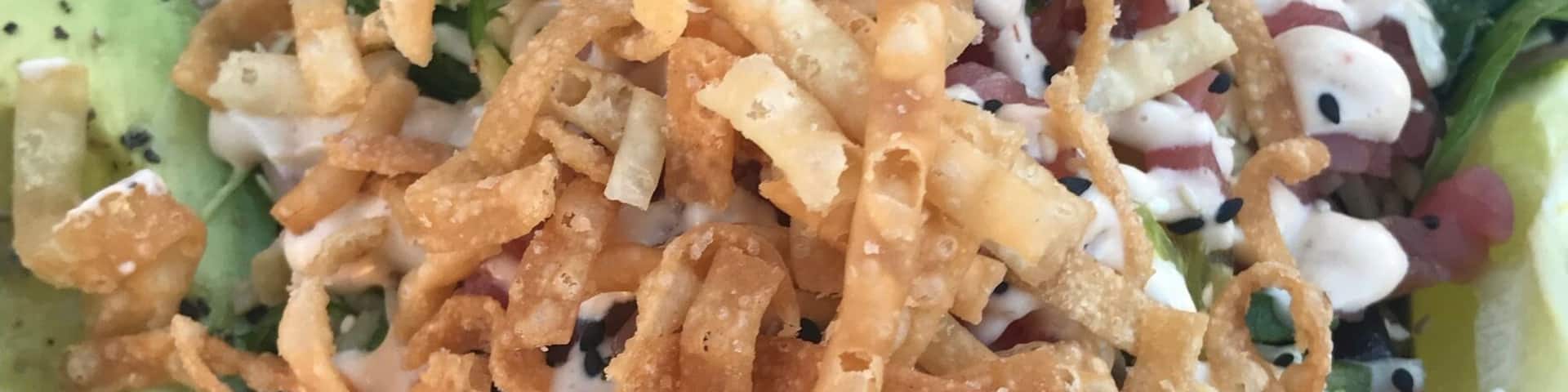 Ahi poke bowl, best in town