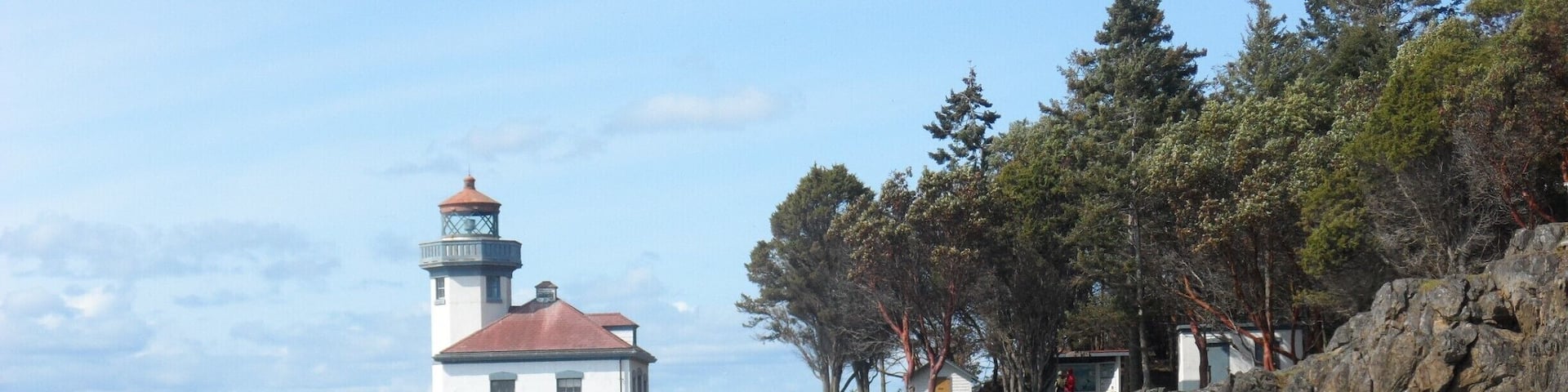 San Juan islands are lush green islands where one can watch the whales from the coast
